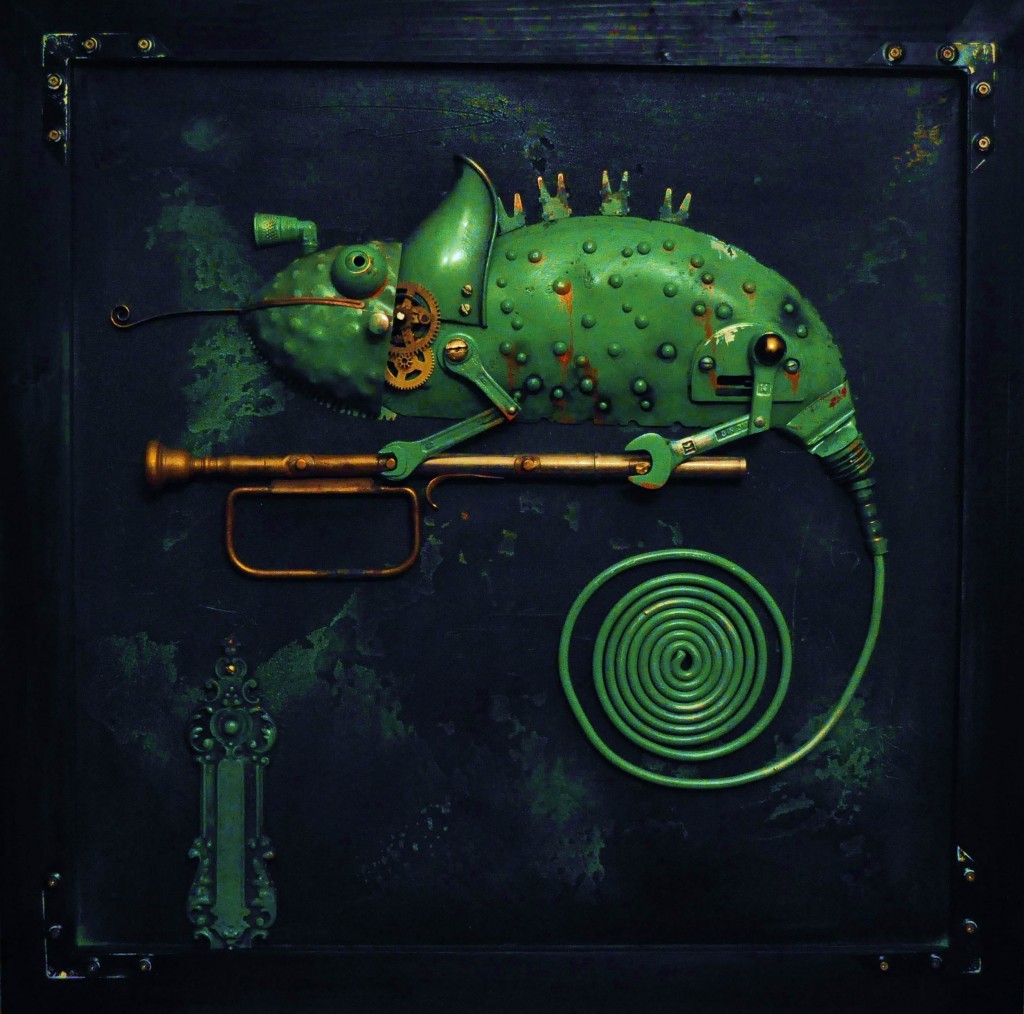 A chameleon assemblage