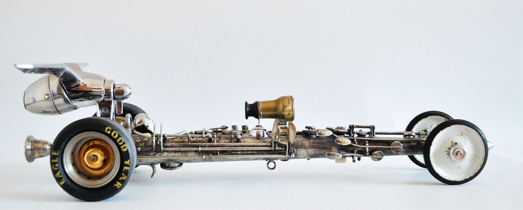 steampunk dragster