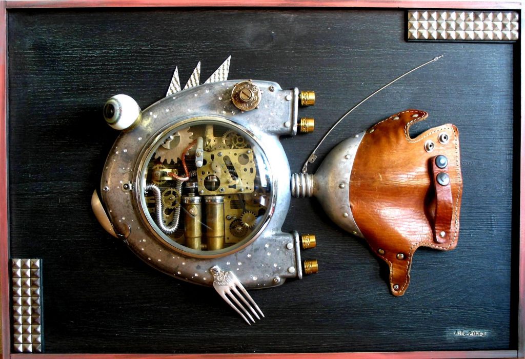 Steampunk fish