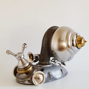 snail steampunk sculpture snail steampunk sculpture
