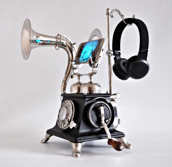 steampunk phone