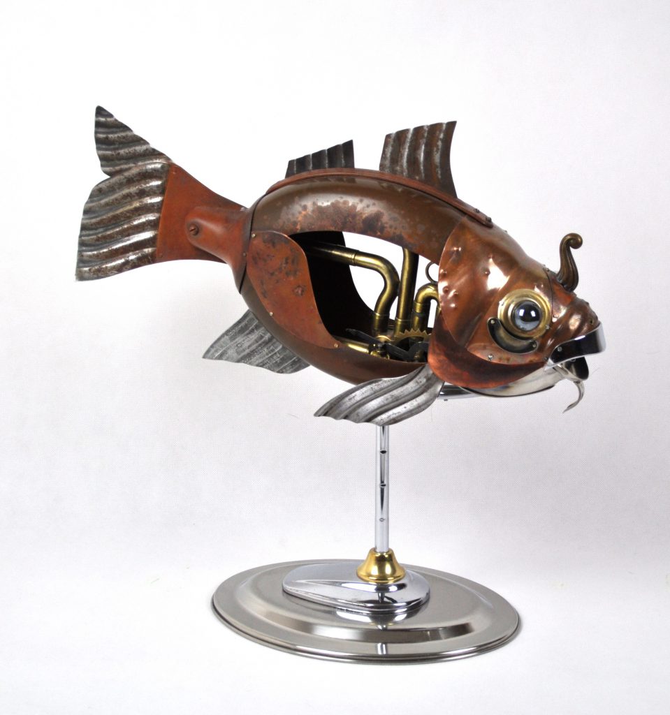 fish sculpture
