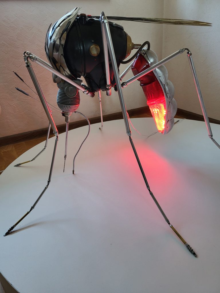 mosquito sculpture